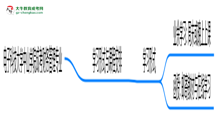 電子科技大學(xué)中山學(xué)院成考財(cái)務(wù)管理專業(yè)是全日制的嗎？（2025最新）思維導(dǎo)圖