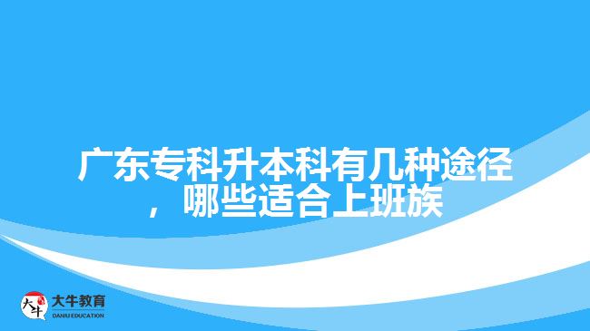專升本有幾種途徑，哪些適合上班族