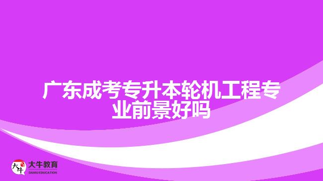 廣東成考專(zhuān)升本輪機(jī)工程專(zhuān)業(yè)前景好嗎