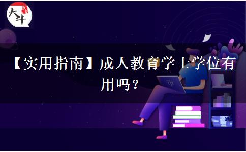成人教育學(xué)士學(xué)位有用嗎？