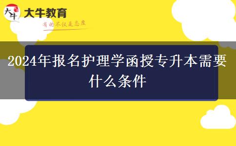 2024年報(bào)名護(hù)理學(xué)函授專(zhuān)升本需要什么條。</div>
                    <div   class=
