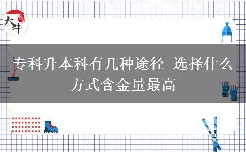 ?？粕究朴袔追N途徑 選擇什么方式含金量最高